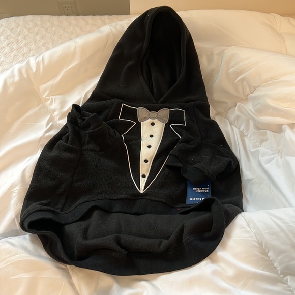 NWT dog tuxedo sweater - Picture 2 of 3
